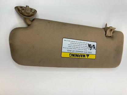 11-14 Hyundai Sonata w Panoramic Sunroof Passenger Sunvisor Right Sun Visor