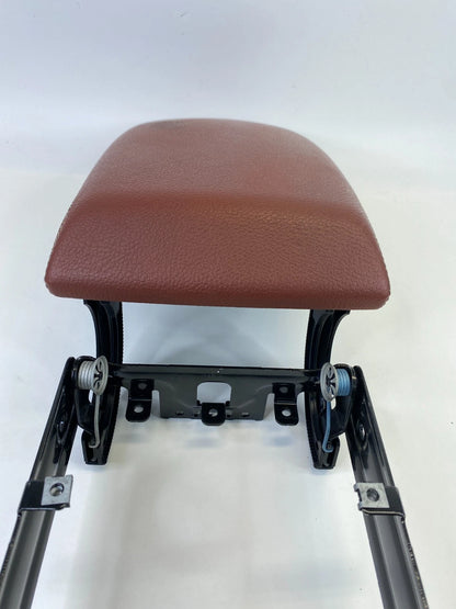 2011-2014 BMW X3 2015-2018 X4 FRONT CENTER CONSOLE ARMREST COVER LID RED-BROWN