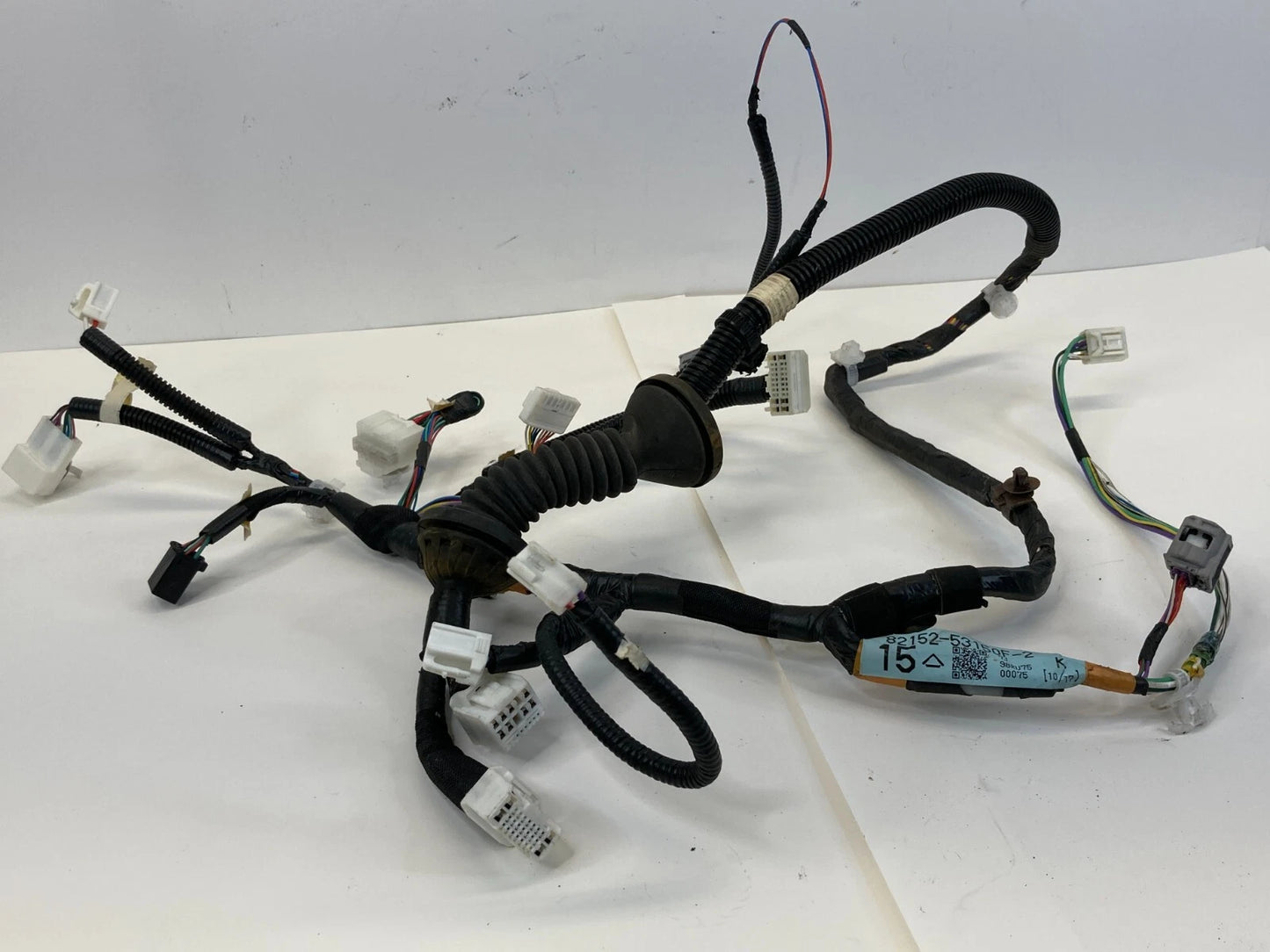 06-13 LEXUS IS250 FRONT LEFT DOOR PANEL WIRE WIRING HARNESS 82152-53150F-2 OEM