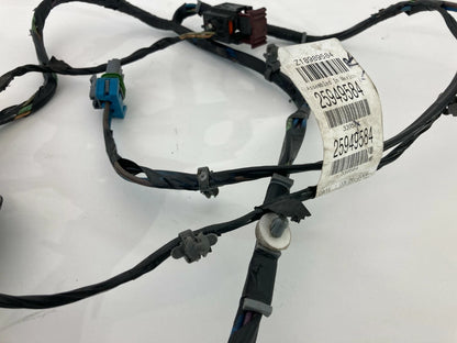 07-09 AURA 08-10 MALIBU REAR RIGHT DOOR HARNESS WIRING WIRE CABLE 25949584 RR RH