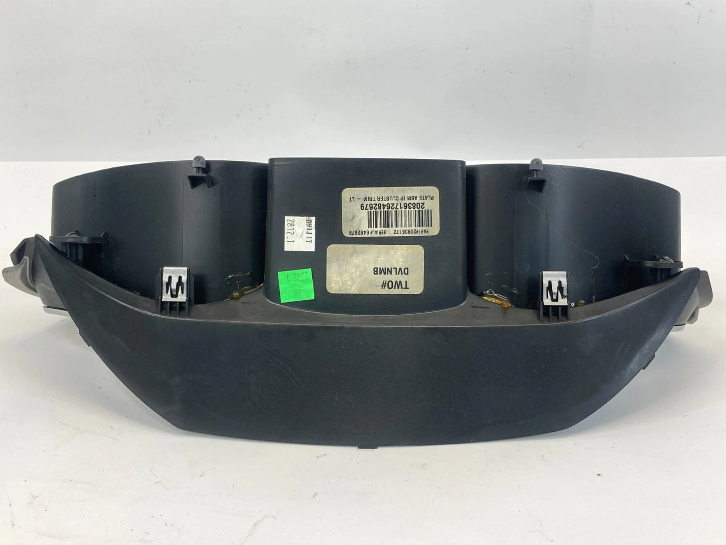2009-2012 CHEVY TRAVERSE DASH CLUSTER SPEEDOMETER BEZEL COVER TRIM 20836172 OEM