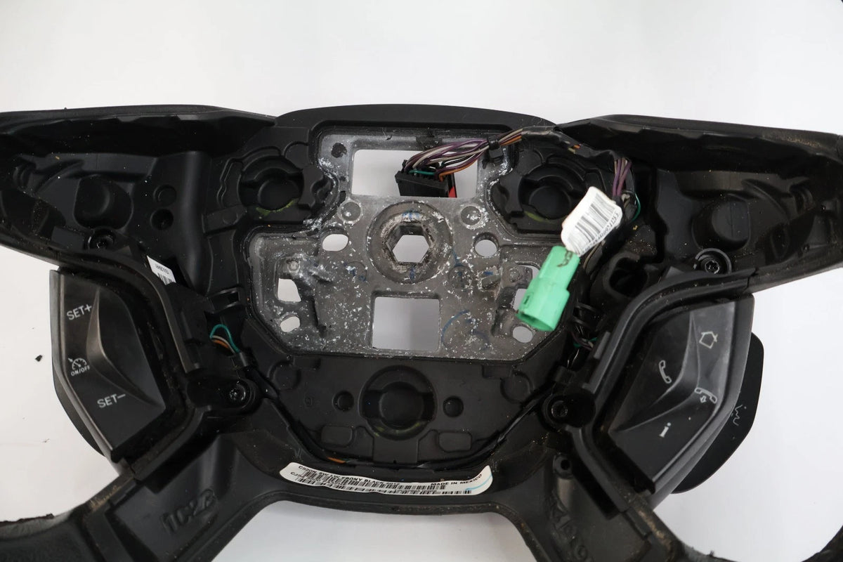 13 14 15 16 FORD ESCAPE STEERING WHEEL W/ CRUISE CONTROL AUDIO SWITCH BLACK OEM