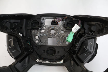 13 14 15 16 FORD ESCAPE STEERING WHEEL W/ CRUISE CONTROL AUDIO SWITCH BLACK OEM