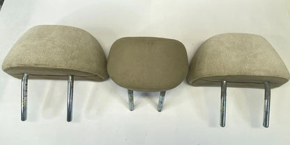 2008-2012 HONDA ACCORD SEDAN REAR SEAT LEFT RIGHT & CENTER HEADREST SET OF 3 OEM