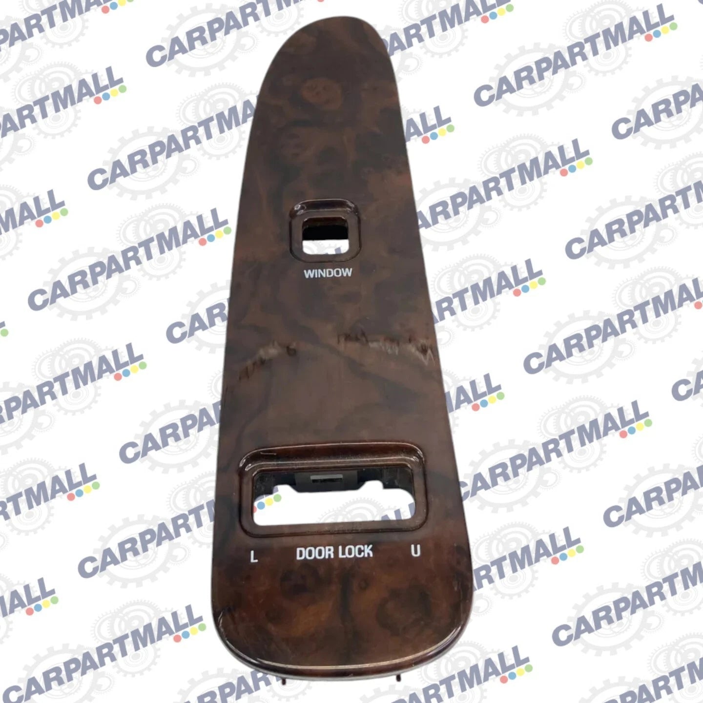 98-02 LINCOLN TOWN CAR FRONT RIGHT SIDE DOOR SWITCH COVER BEZEL TRIM F8VB-14A563