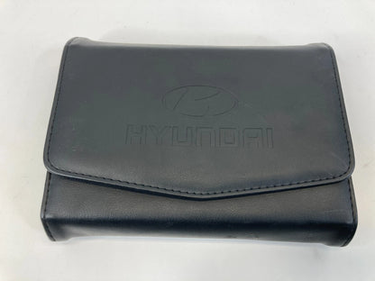 2011 HYUNDAI SONATA OWNER'S MANUAL GUIDE HANDBOOK WARRANTY INFO SET W/ CASE