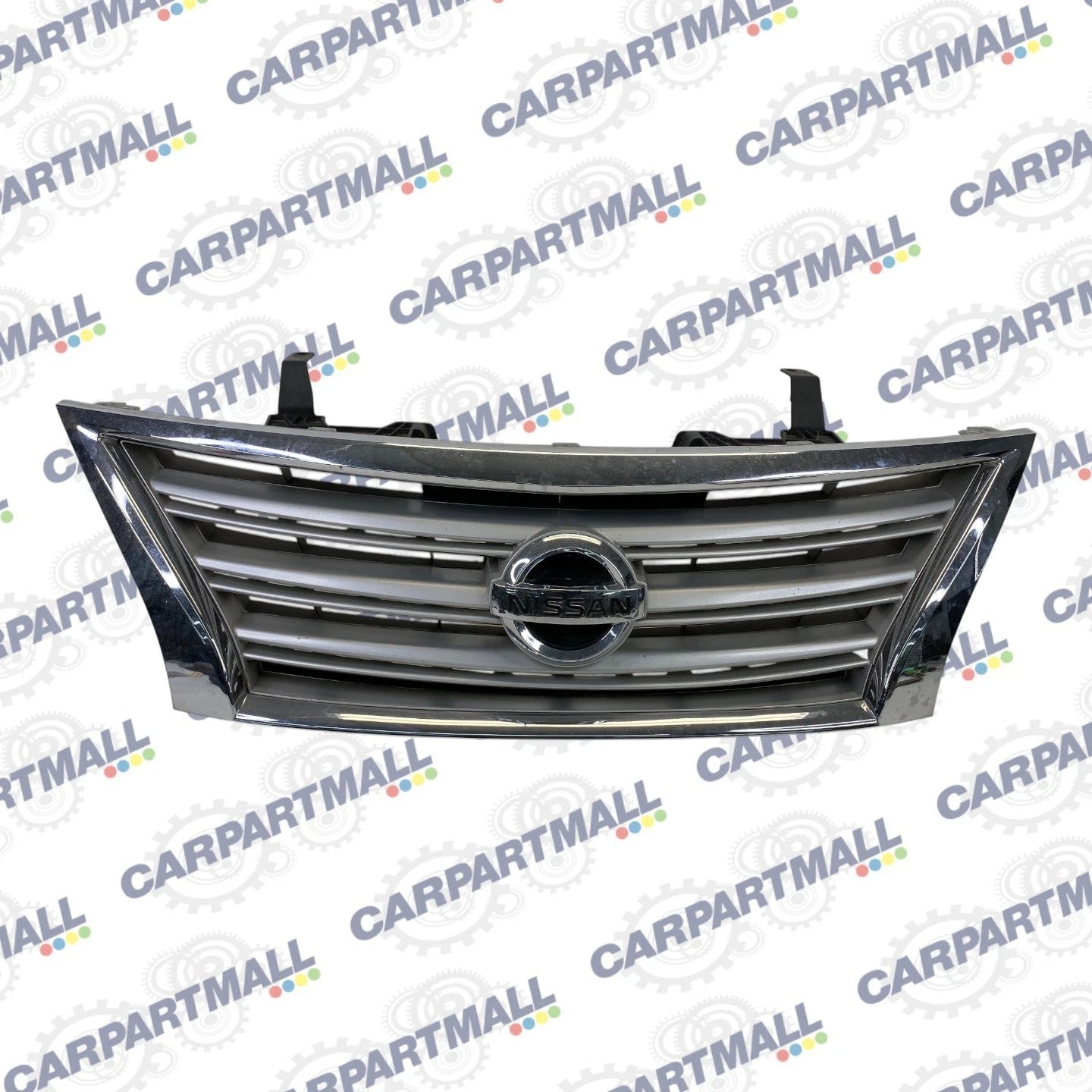 2013 2014 2015 NISSAN SENTRA FRONT UPPER CHROME GRILL GRILLE ASSY OEM