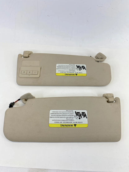 2009-2017 VOLKSWAGEN CC ROOF LEFT & RIGHT SUNVISOR SET SUN VISOR SHADE OEM