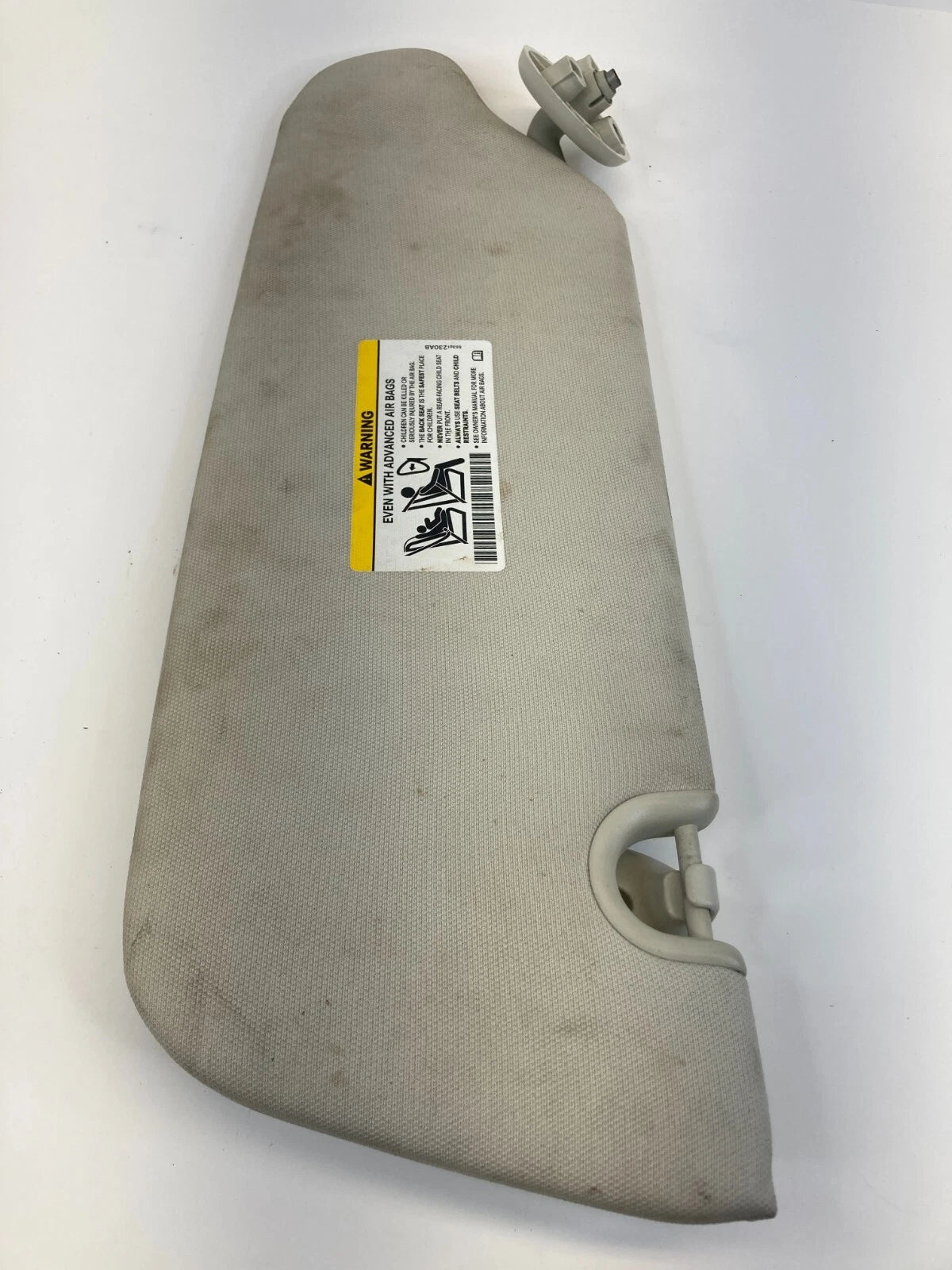 08-10 GRAND CARAVEN TOWN & COUNTRY RIGHT PASSENGER SUNVISOR SUN VISOR CLOTH OEM
