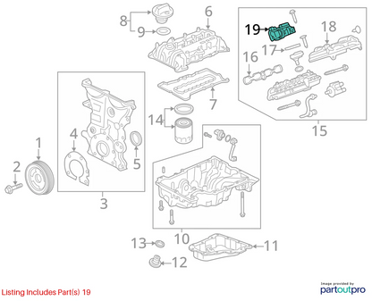 16-25 CHEVROLET MALIBU 1.5L 17-19 CRUZE 1.4L FUEL INJECTION THROTTLE BODY OEM