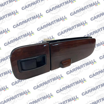 95-97 LEXUS LS400 REAR LH WINDOW SWITCH CONTROL W/ ASHTRAY WOODGRAIN 5741350010