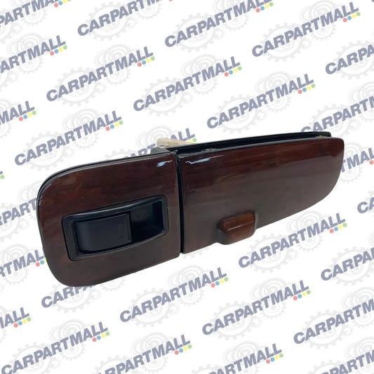 95-97 LEXUS LS400 REAR LH WINDOW SWITCH CONTROL W/ ASHTRAY WOODGRAIN 5741350010