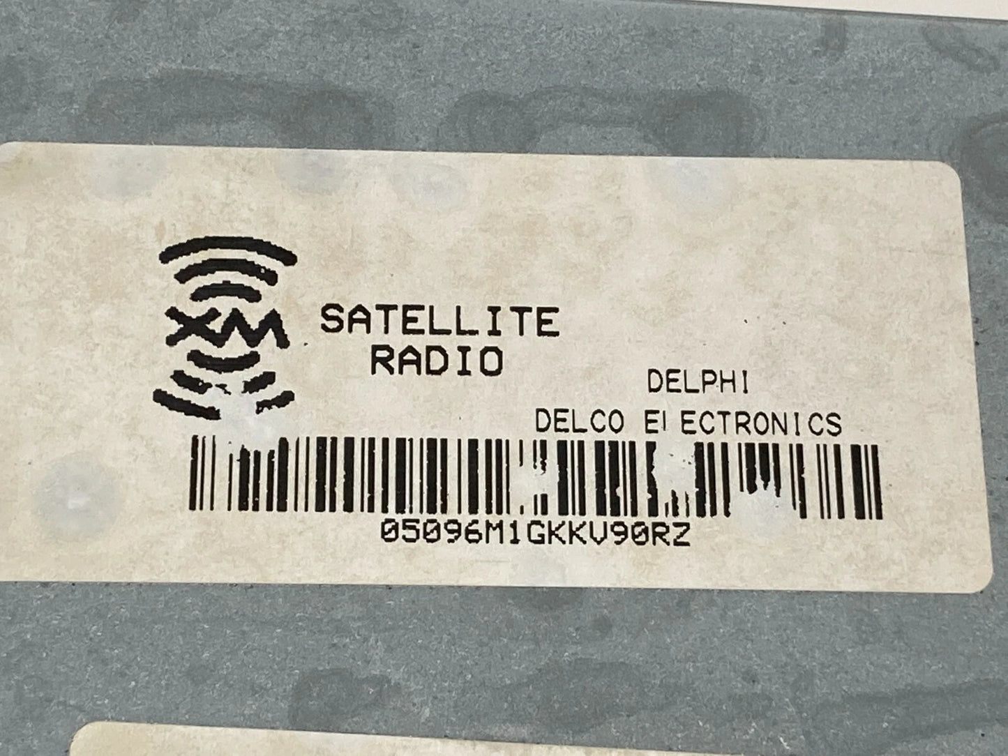 2004-2005 BUICK RENDEZVOUS SATELLITE RADIO RECEIVER CONTROL MODULE 15125061 OEM