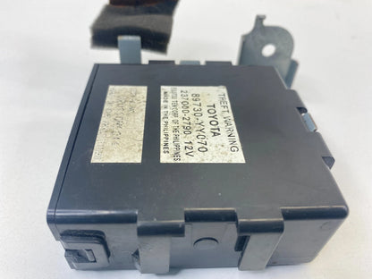 2003-2008 TOYOTA MATRIX THEFT WARNING CONTROL MODULE UNIT ASSEMBLY 89730-YY070