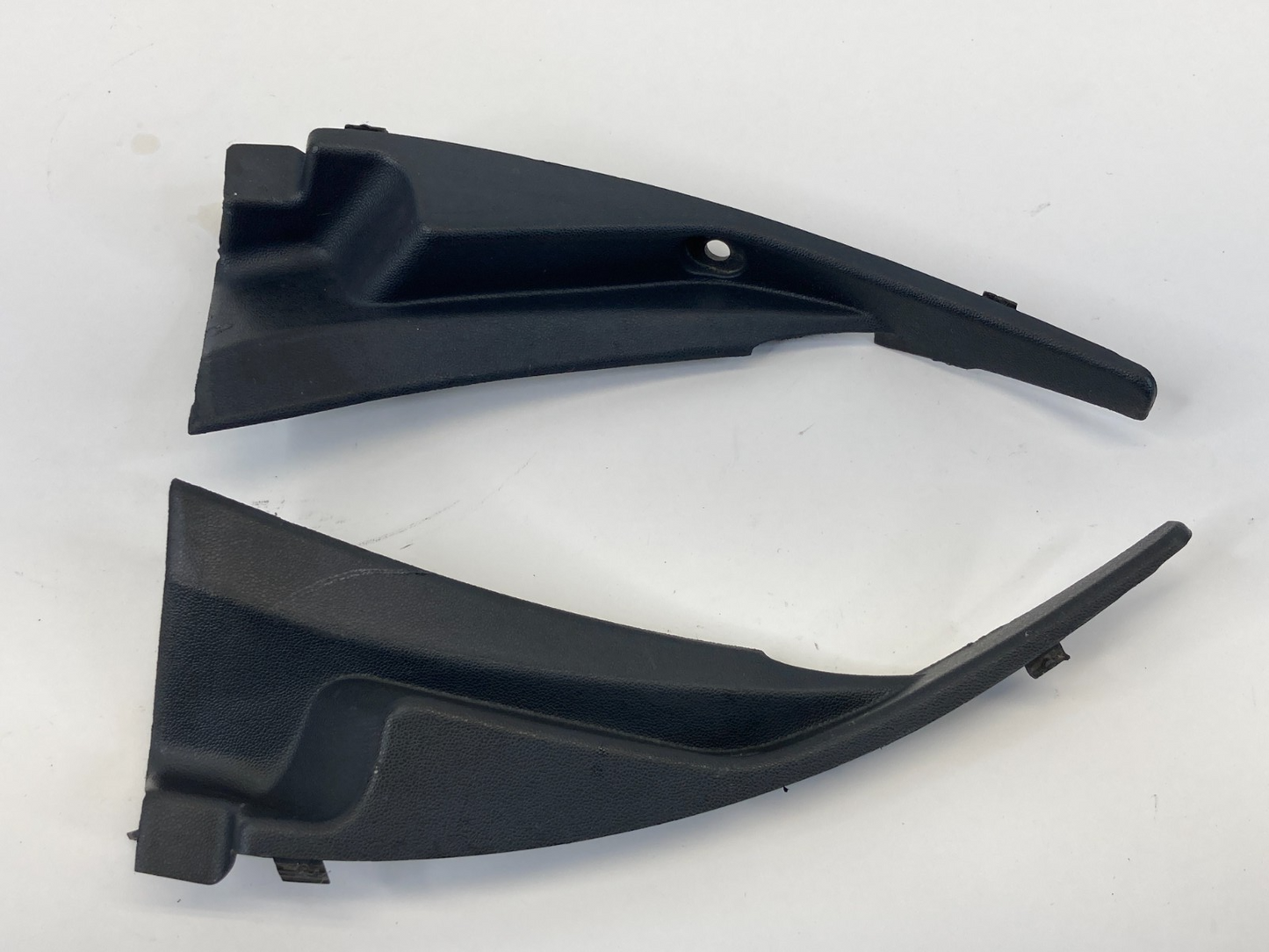 10-13 Mazda3 Front Right & Left Side Fender Upper Molding Pair Set BBM451PB1 OEM