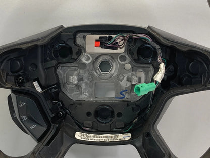 2012-2014 FORD FOCUS FRONT LEFT SIDE STEERING WHEEL W/ CRUISE CONTROL BM51-3600