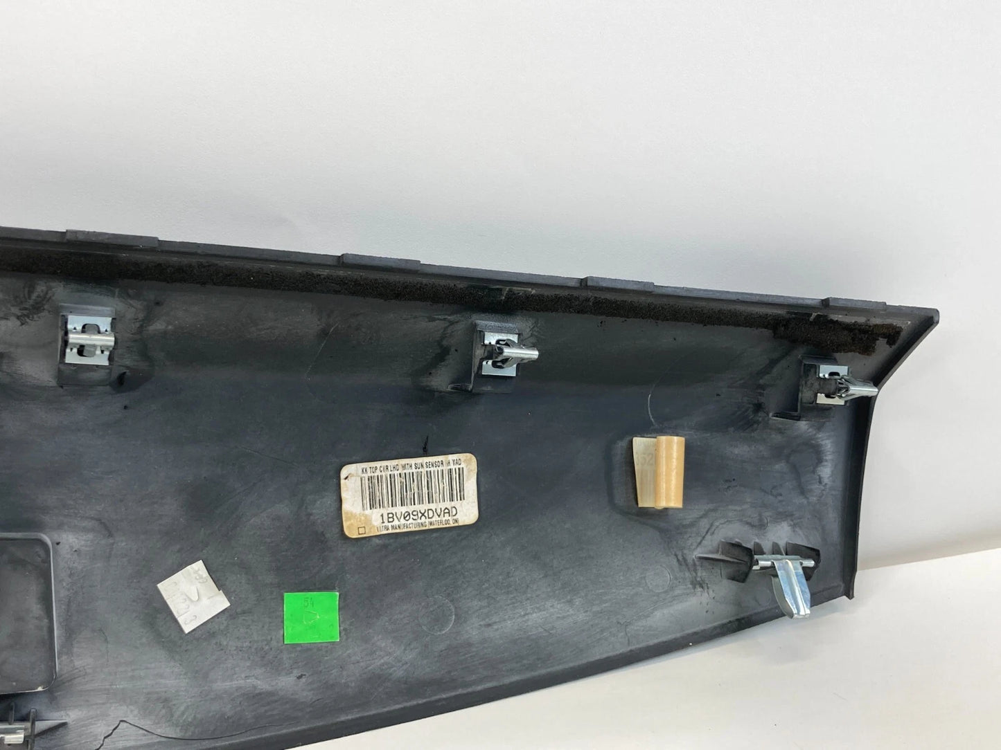 09-12 JEEP LIBERTY DASH UPPER RH SIDE DEFROSTER AIR VENT GRILLE TRIM 1BV09XDVAD