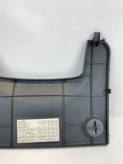 2001-2005 HONDA CIVIC LEFT LOWER INTERIOR FUSE ACCESS PANEL COVER 77301S5AA000