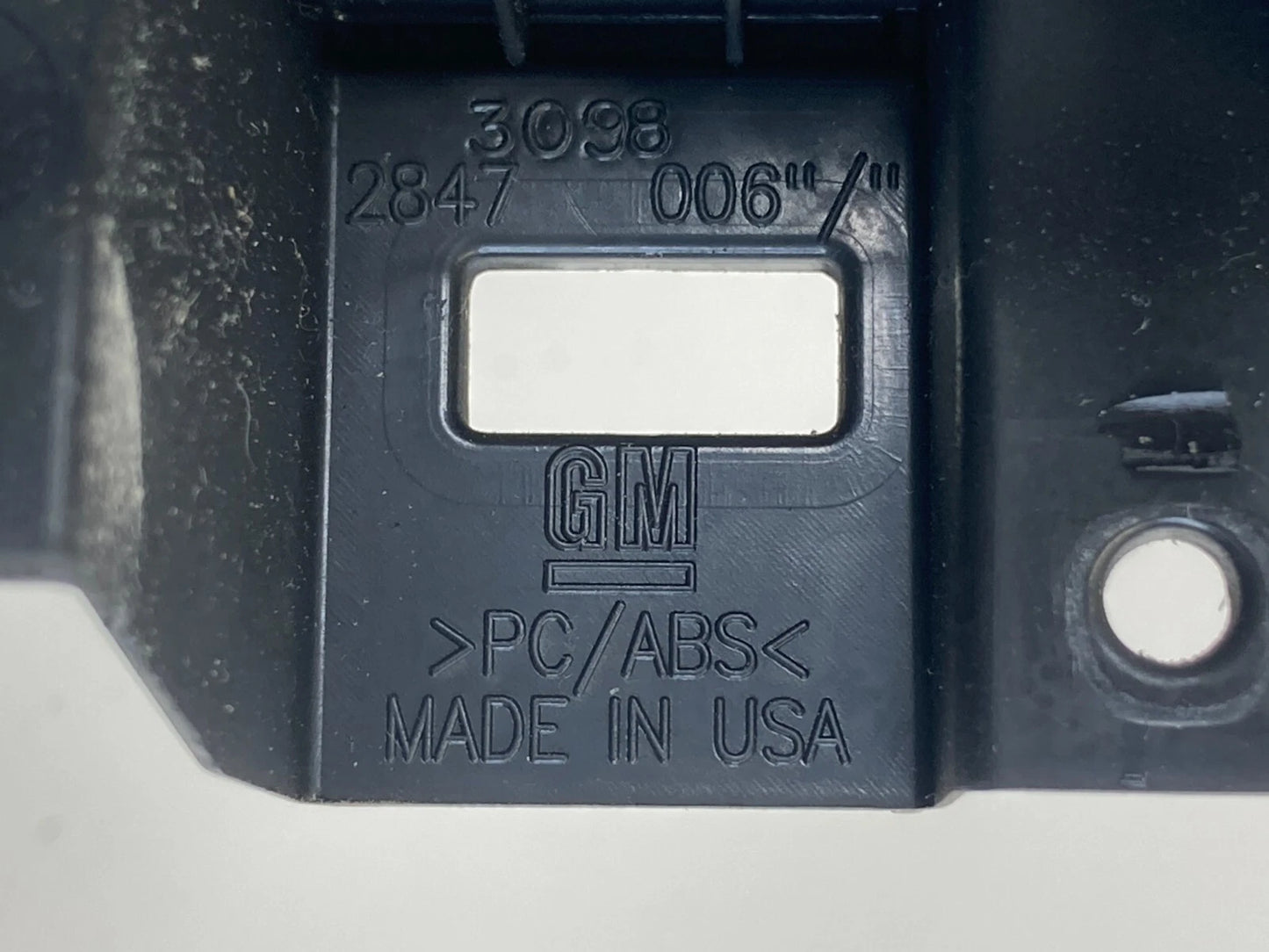 11-16 CHEVROLET CRUZE DASH INFORMATION DISPLAY SCREEN COVER BEZEL TRIM 95216933