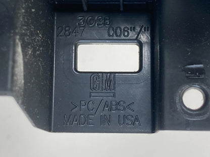 11-16 CHEVROLET CRUZE DASH INFORMATION DISPLAY SCREEN COVER BEZEL TRIM 95216933