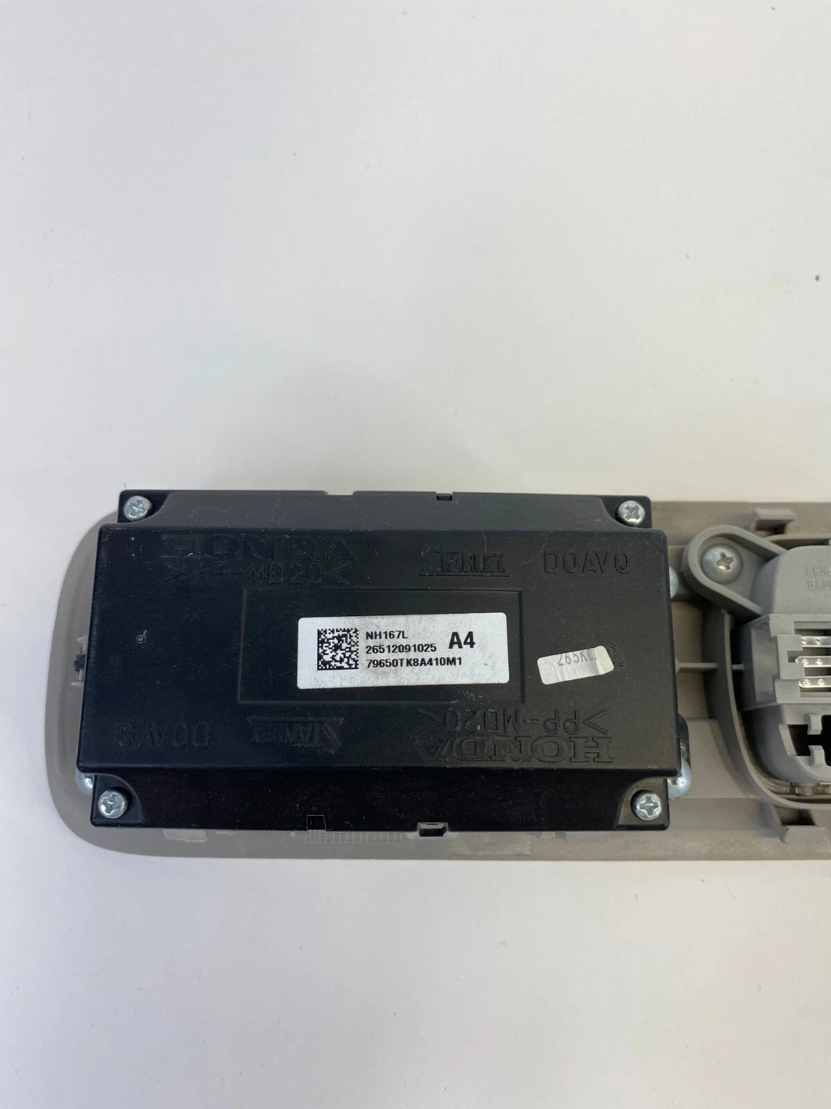 11-17 HONDA ODYSSEY REAR CLIMATE AC CONTROL DOME LIGHT VENT OEM 79650TK8A410M1