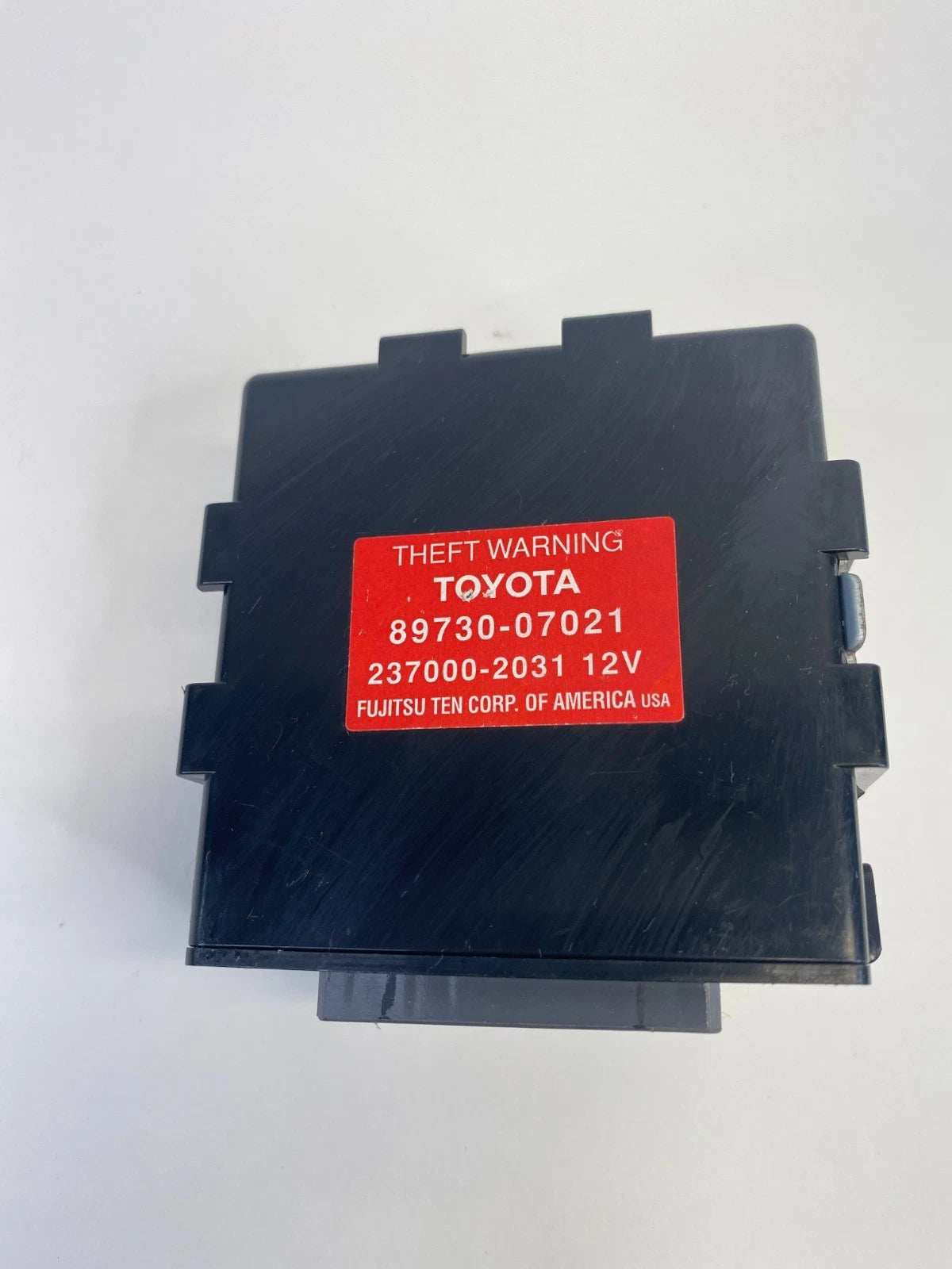 2000-2004 TOYOTA AVALON THEFT WARNING LOCK CONTROL MODULE FRONT OEM 89730-07021