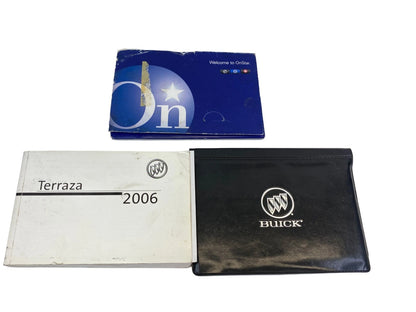 2006 06 BUICK TERRAZA OWNERS MANUAL GUIDE INFOMATION BOOK W/ CASE OEM