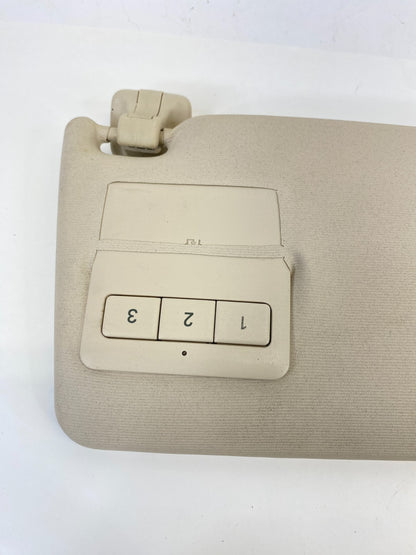 2009-2017 Volkswagen CC Roof Left & Right Sunvisor Set Sun Visor Shade OEM