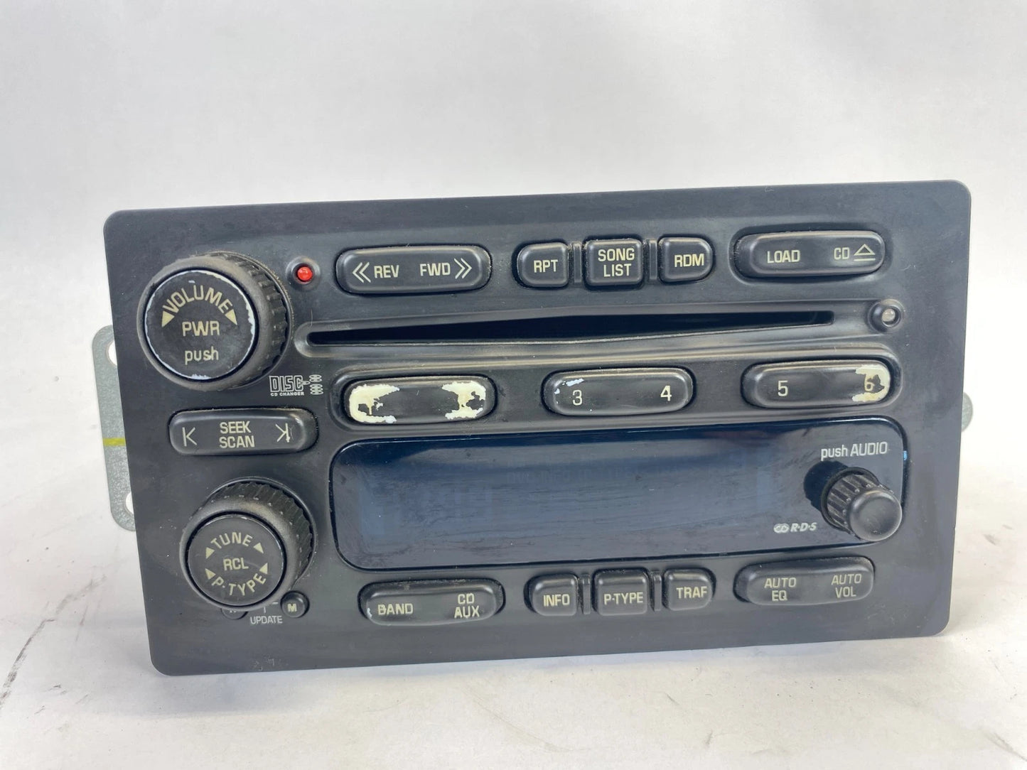 2003-2006 CHEVROLET TAHOE YUKON AM/FM RADIO RECEIVER CD DISC PLAYER 25753974 OEM