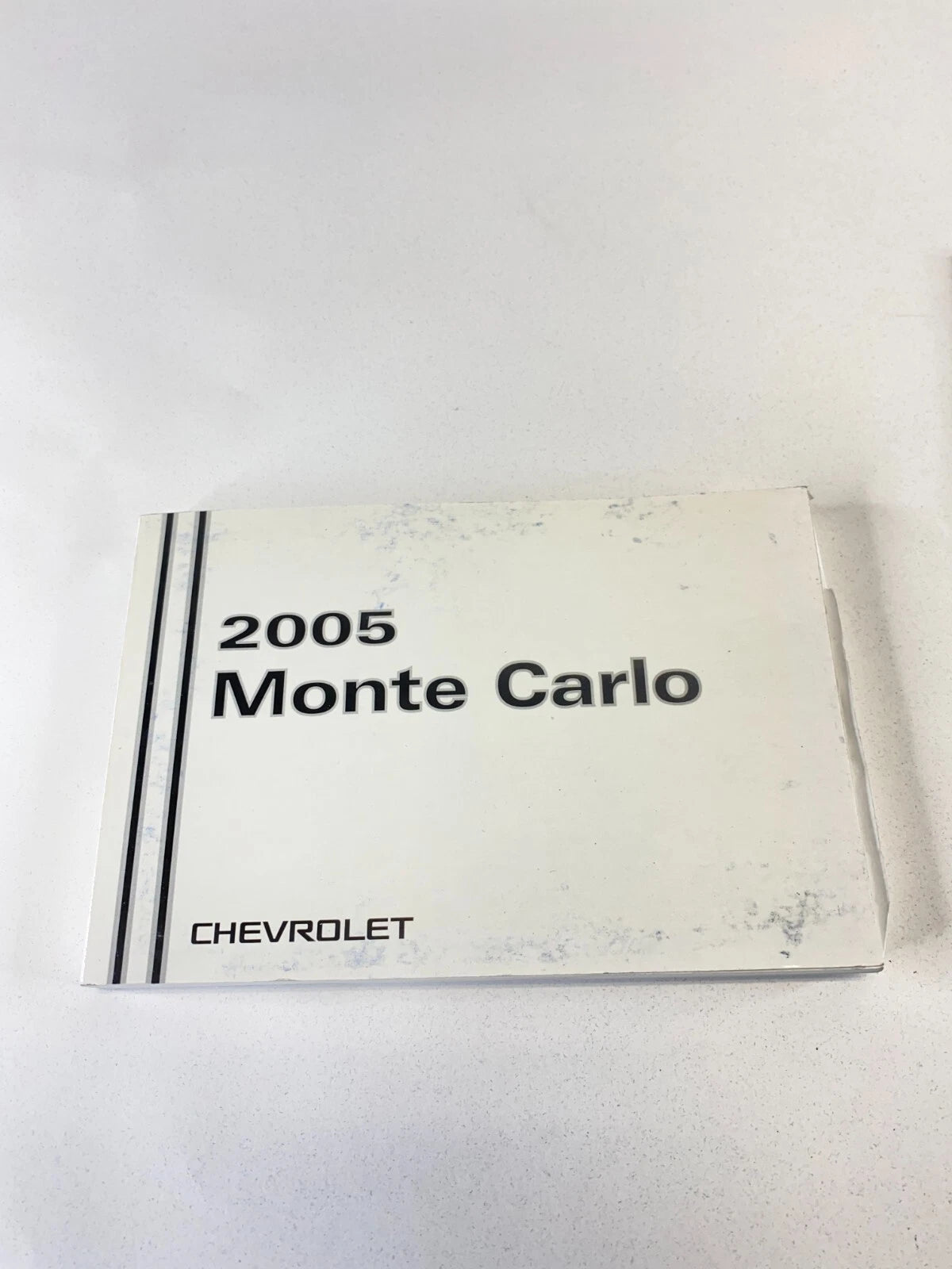 2005 CHEVROLET MONTE CARLO OWNERS MANUAL WARRANTY ASSISTANCE INFORMATION GUIDE