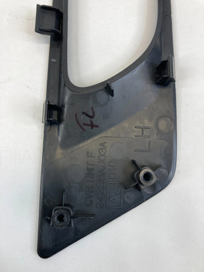 10-14 SUBARU OUTBACK FRONT LEFT DRIVER INSIDE DOOR HANDLE BEZEL 94236AJ03A OEM