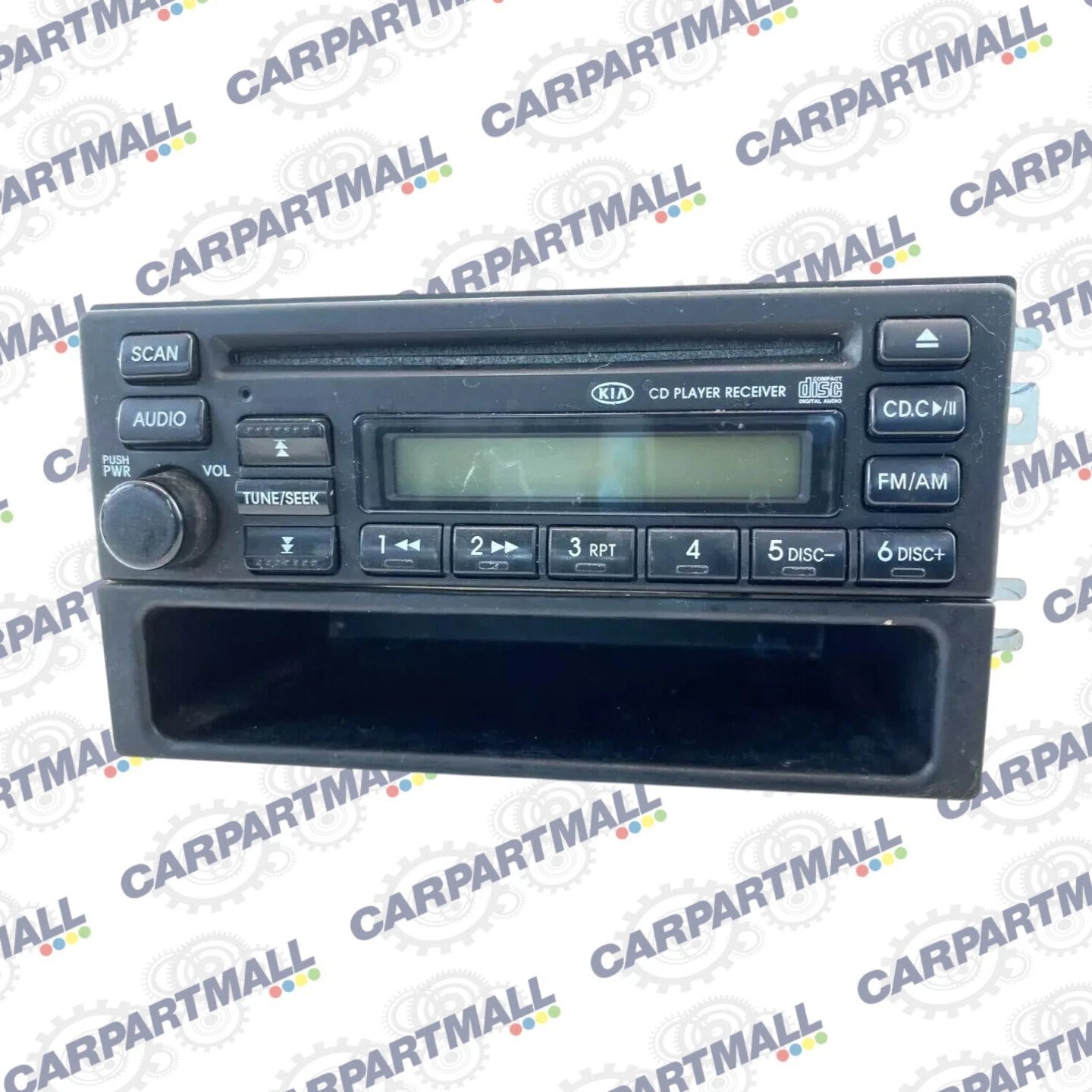 2002-2004 KIA SPECTRA AM FM RADIO CD PLAYER RECEIVER 1K2NC6686X OEM