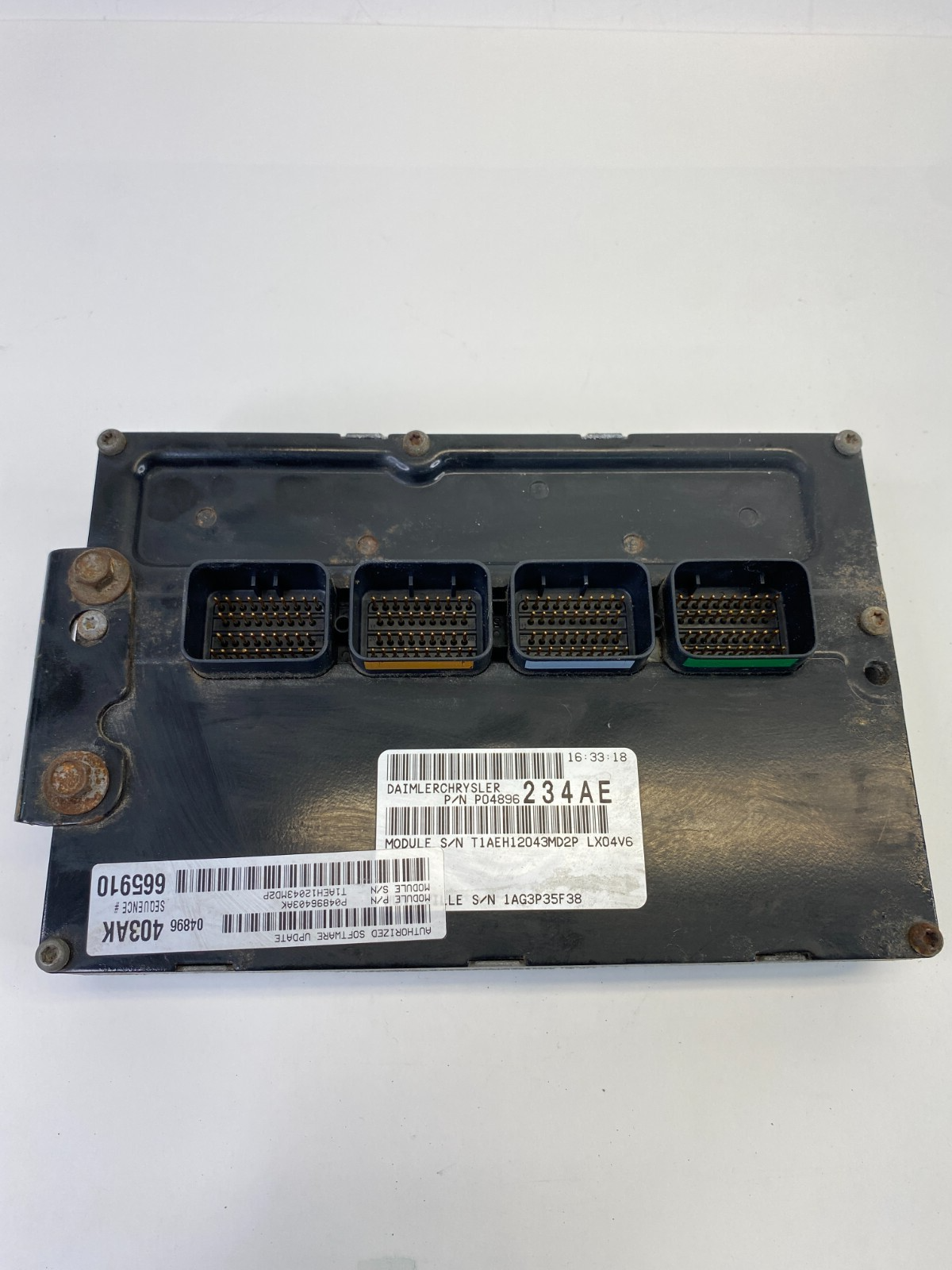 2005 Dodge Magnum 3.5L A/T Engine Control Module Unit ECU PCM P04896234AE OEM