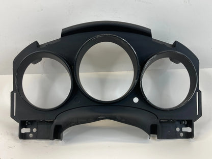 07-09 DODGE CALIBER INSTRUMENT PANEL SPEEDOMETER CLUSTER BEZEL TRIM 1AV62TRMABA