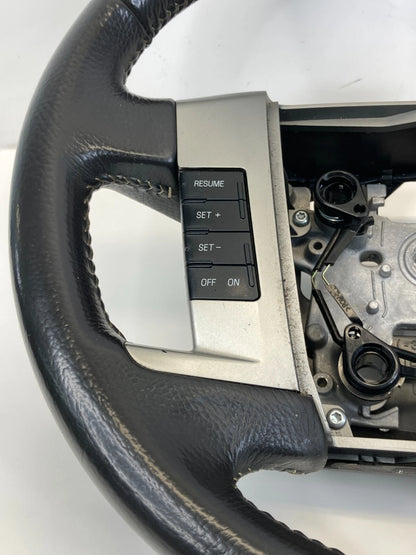 09-12 FORD FLEX STEERING WHEEL W/ CRUISE PHONE CONTROL & WOOD TRIM 8A83-3F563