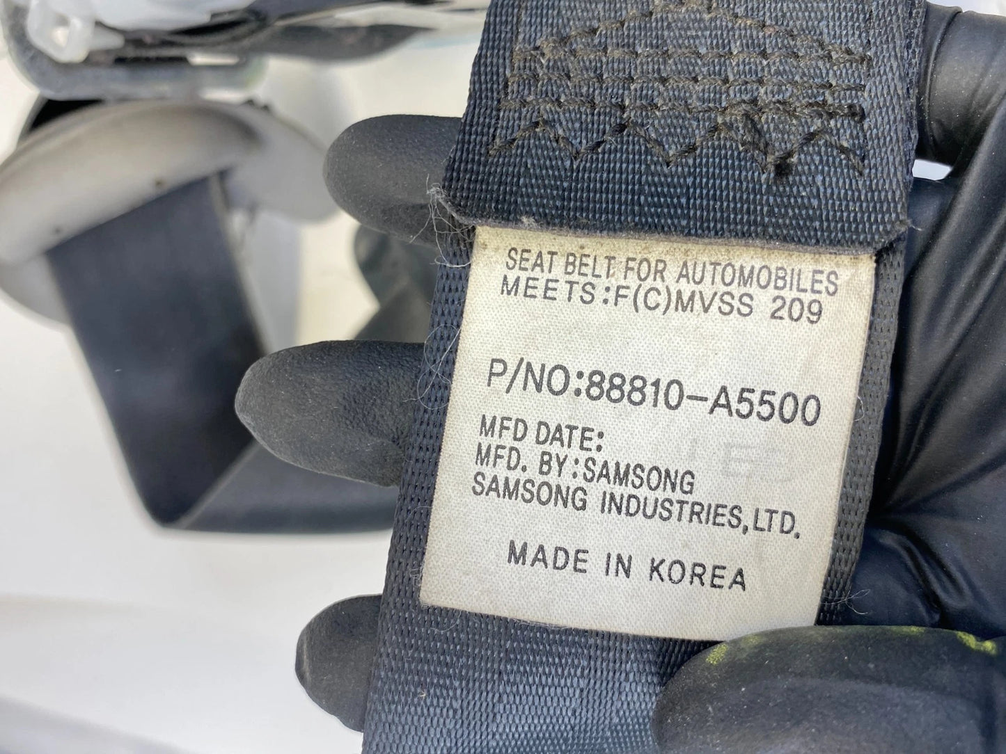 2013-2017 HYUNDAI ELANTRA GT SEAT BELT ASSEMBLY FRONT LH OEM FACTORY 88810-A5500