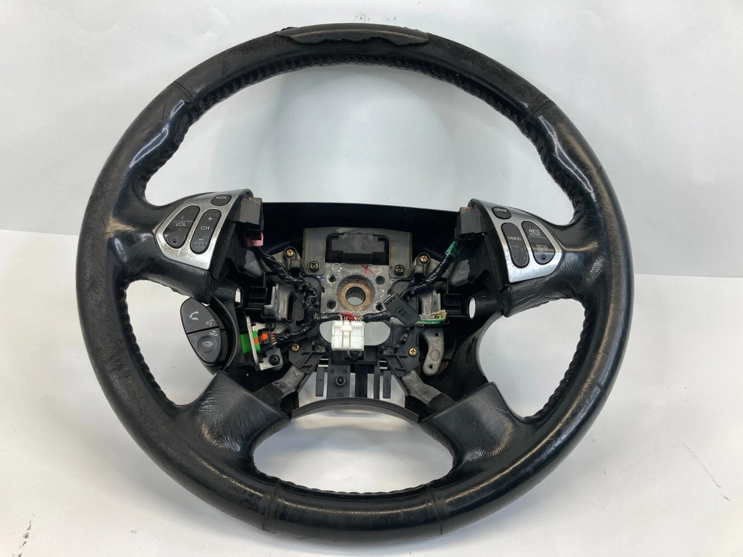 2004 2005 2006 ACURA TL STEERING WHEEL W/ CRUISE & AUDIO CONTROL SWITCHES OEM