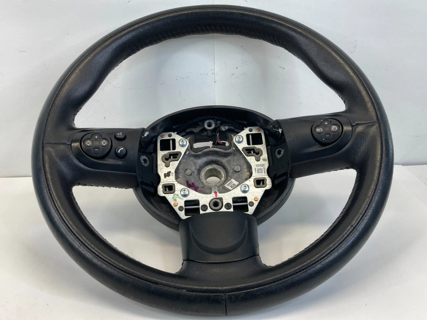 07 08 09 10 11 12 13 MINI COOPER STEERING WHEEL W/ SWITCHES OEM