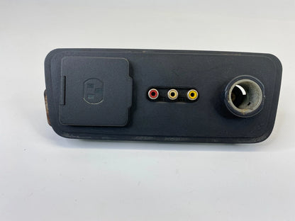 09 10 CHEVROLET TRAVERSE REAR CONSOLE AUDIO VIDEO IMPUT PLUG POWER POWER PORT