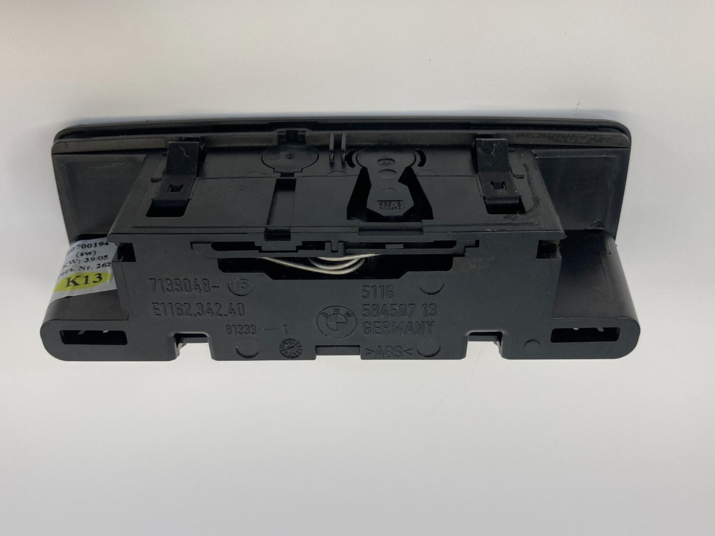 2006 BMW 330i 330xi 325xi 325i Rear Center Console Storage Ashtray 116234240 OEM