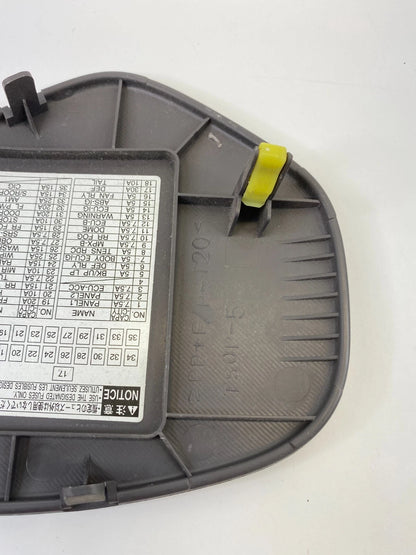 2000-2005 TOYOTA CELICA CENTER CONSOLE RIGHT SIDE FUSE BOX COVER CAP OEM