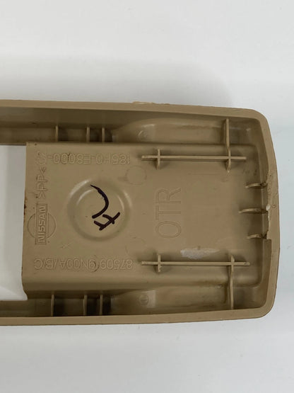 09-14 NISSAN MAXIMA FRONT LEFT SEAT TRACK CAP OUTER COVER TRIM 87509-9N00A OEM