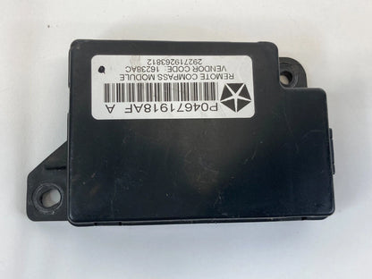 2008 CHRYSLER TOWN & COUNTRY REMOTE COMPASS CONTROL MODULE 04671918AF OEM