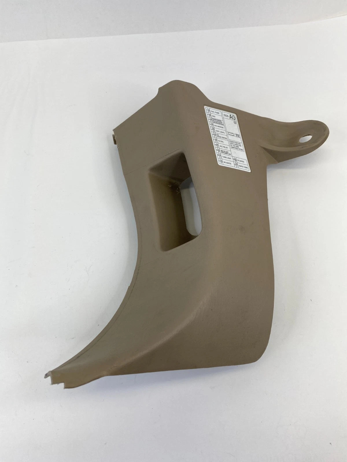 99-02 HONDA ODYSSEY FRONT LEFT PILLAR COWL BEZEL SCUFF KICK PLATE TRIM PANEL