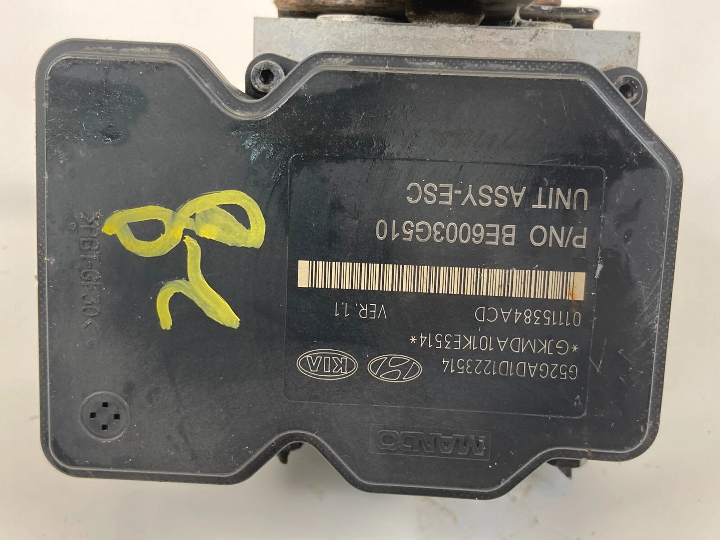 14-16 HYUNDAI ELANTRA 1.8L A/T FWD ABS ANTI LOCK BRAKE PUMP MODULE 58920-3X630