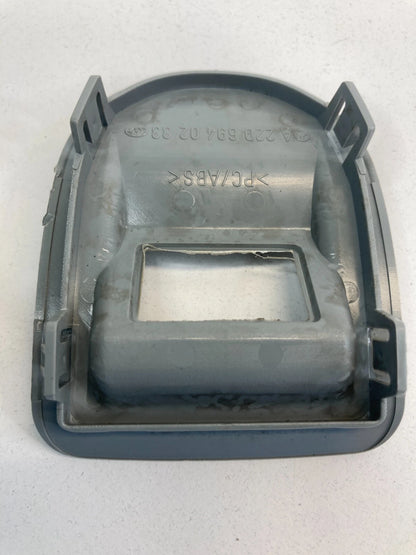 00-06 MERCEDES-BENZ S500 REAR SEAT CHILD ANCHOR HOOK COVER TRIM A2206940233 OEM
