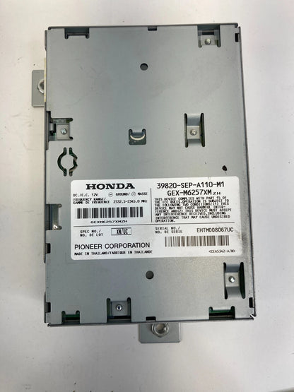 04-08 ACURA TL XM RADIO TUNER MODULE PIONEER 39820-SEP-A110-M1 39820SEPA110 OEM