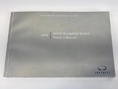 2010 INFINITI QX56 OWNERS MANUAL SET NAVIGATION SERVICE WARRANTY W/ CASE OEM