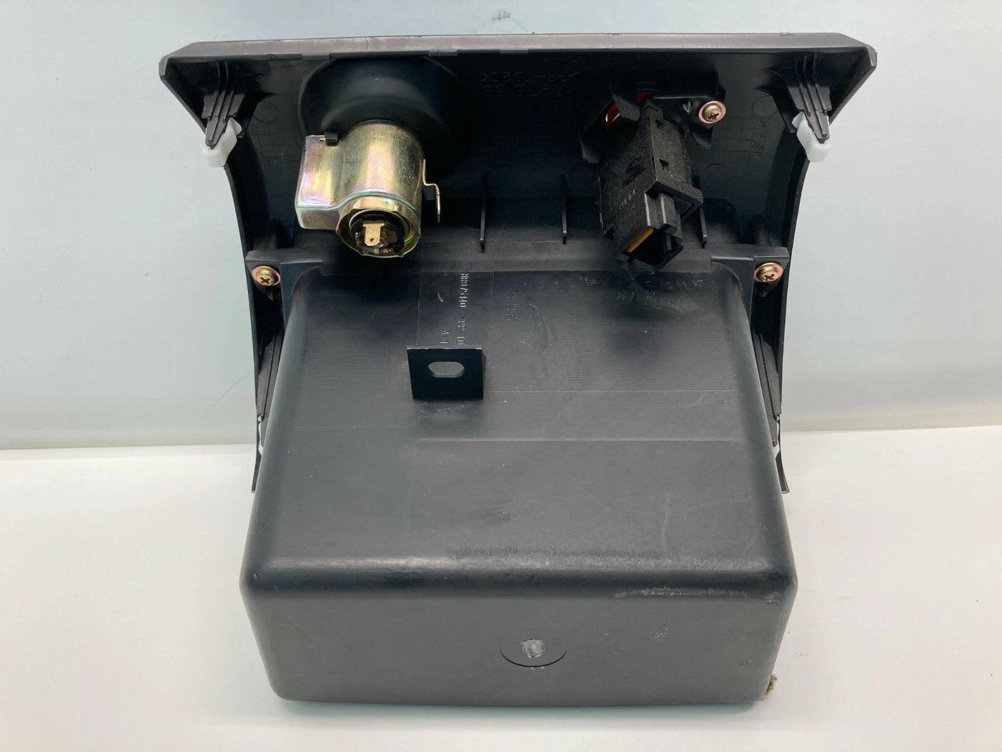 2003 2004 MITSUBISHI OUTLANDER DASH STORAGE COMPARTMENT W/ HAZARD SWITCH OEM