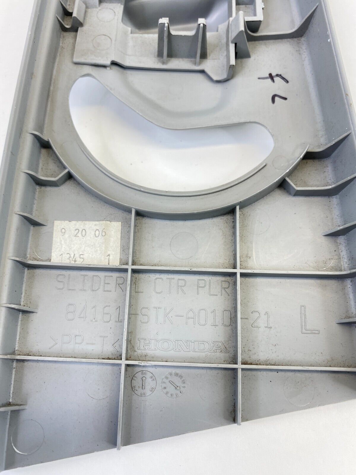 07-12 Acura RDX Front Left Upper B Pillar Adjuster Cover Trim 84161-STK-A010 OEM